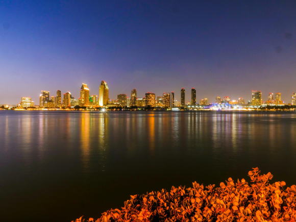 San Diego night view
